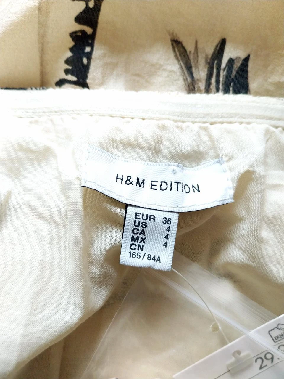Top habillé drapé imprimé exotique H&M Taille 36 neuf – photo 9